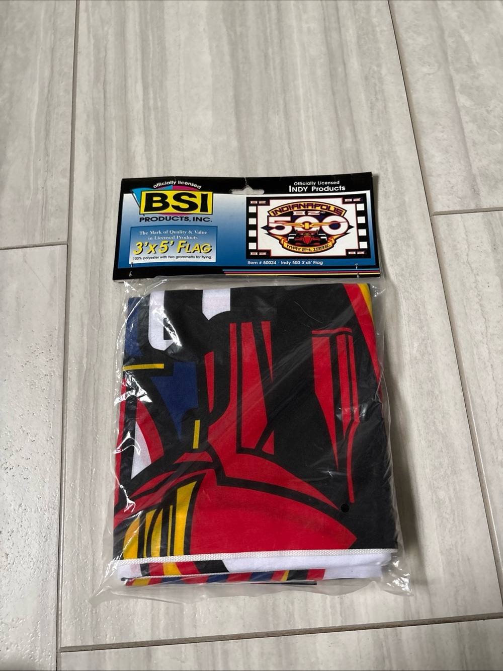BSI 3’x5’ Indianapolis 82nd 500 flag. NIP
